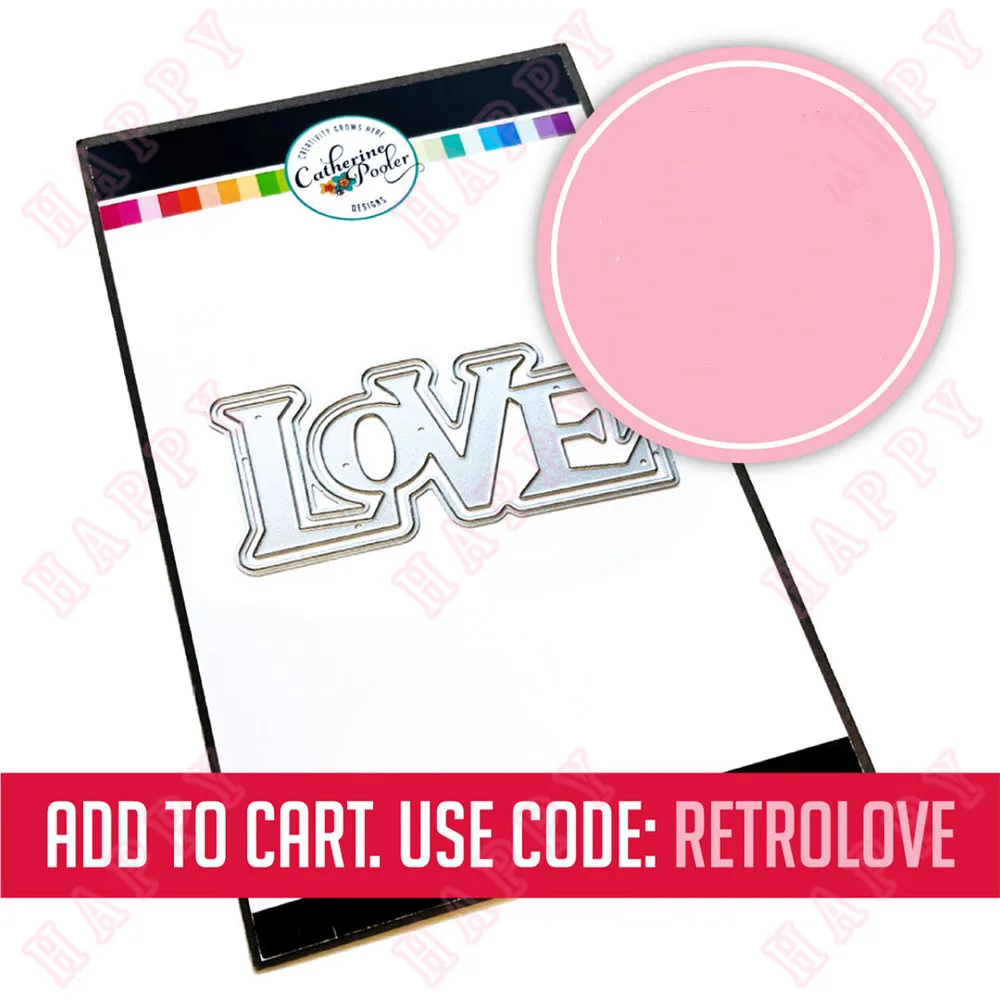 

Arrival New Metal Cutting Dies LOVE Scrapbook Diary Decoration Stencil Paper Craft Embossing Template DIY Greeting Card Handmade