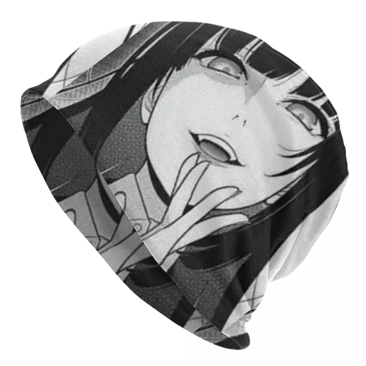 

Anime Kakegurui Jabami Yumeko Caps Fashion Autumn Winter Outdoor Skullies Beanies Hat Summer Warm Multifunction Bonnet