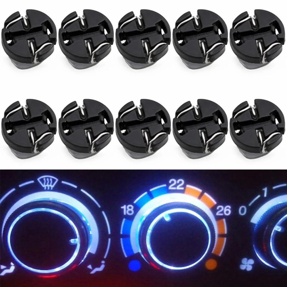 Фото 10 шт. автомобильных лампочек T3 Neo Wedge для приборной панели, 1 SMD LED, низкое энергопотребление, высокая яркость, длительный срок службы №1