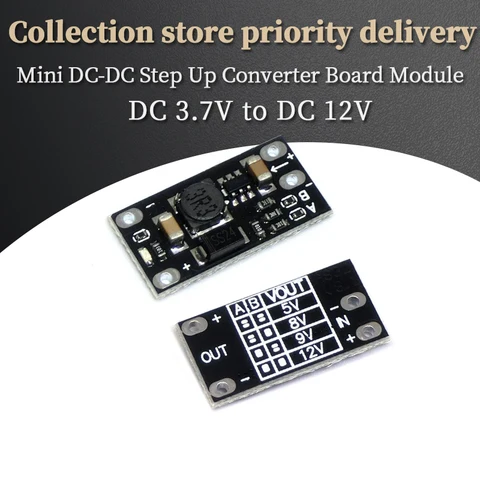Liludin Boost Step Up Converter Board 3.7V to 12V