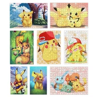 jigsaw puzzle for adults children cartoon pikachu 3005001000 pcs educational intellectual decompress diy puzzle game toys gift