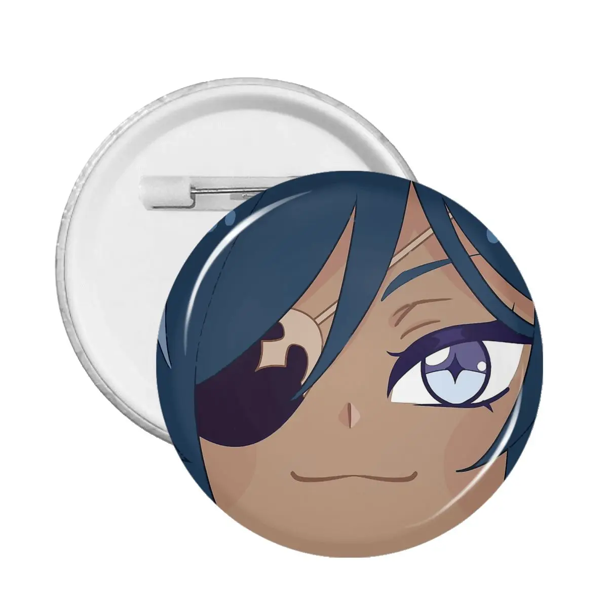 

Genshin ударопрочный мем с лицом Kaeya, булавка, Значки для рюкзака, броши, милые булавки для влюбленных