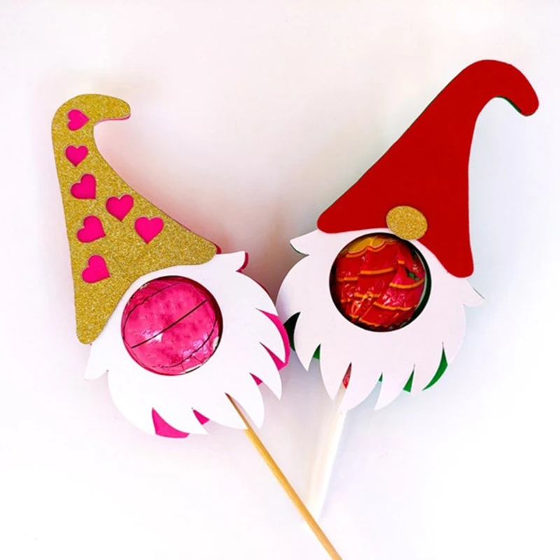

Gnome Lollipop Holder Metal Cutting Dies Handmade Children Kids Girls Boy