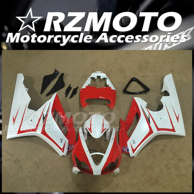 

Injection New ABS Fairings Kit Fit for Triumph Daytona 675 675R 2006 2007 2008 06 07 08 Bodywork Set White Red Bright