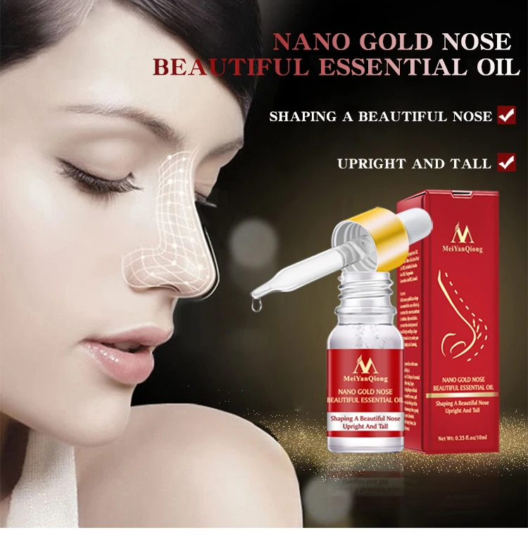 

10ml Nose Essential Oil Up Heighten Rhinoplasty Collagen Firming Moisturizing Nose Serum Reshape Natural Face Skin Beauty Care