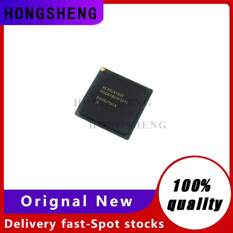 

2pcs/lot XC6SLX150T-3FGG676I Package BGA-676 XC6SLX150T programmable logic chip