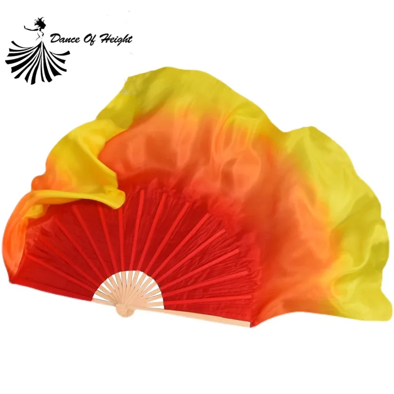 Одна пара шелковых Фата для танца живота легкий вес из натурального светильник