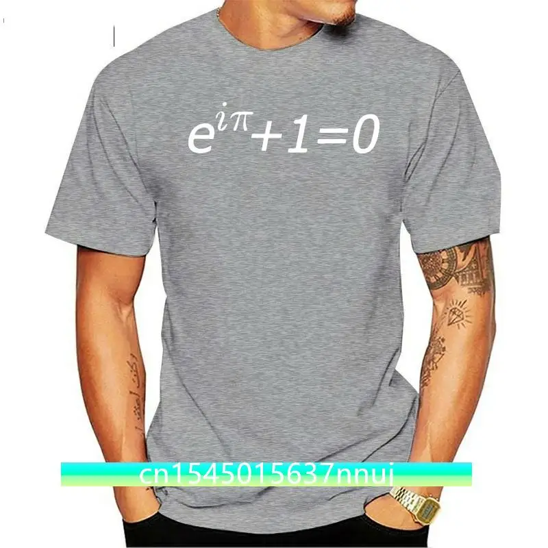 

Unisex Euler's Identity Equation Tshirt - Science Maths Physics T Shirt - Eulers Cool Casual pride t shirt men Unisex Fashion