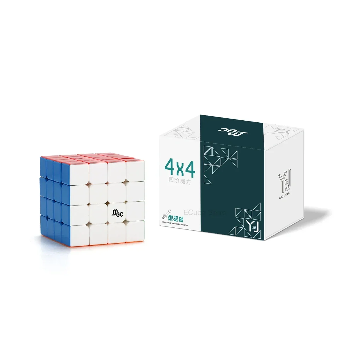 Пикуб Yj Mgc 4 Магнитный Скоростной Куб 4x4x4 Микроверсия Профессиональная