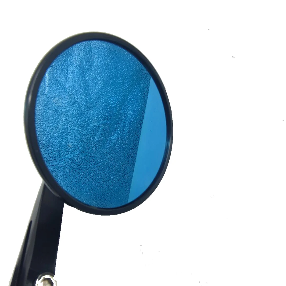 Зеркало заднего вида мотоциклетное Черное круглое с ЧПУ 7/8 дюйма - купить по