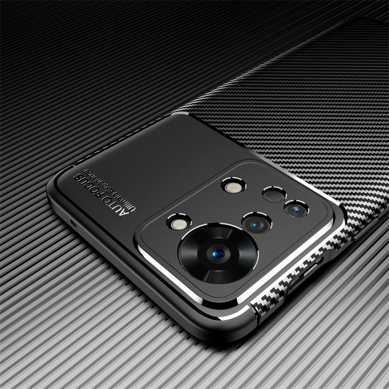 For OnePlus Nord 2T Case Bumper Silicone Carbon Fiber Cover For OnePlus Nord 2T Case For OnePlus Nord 2T Nord2 N100 N20 CE 2 5G
