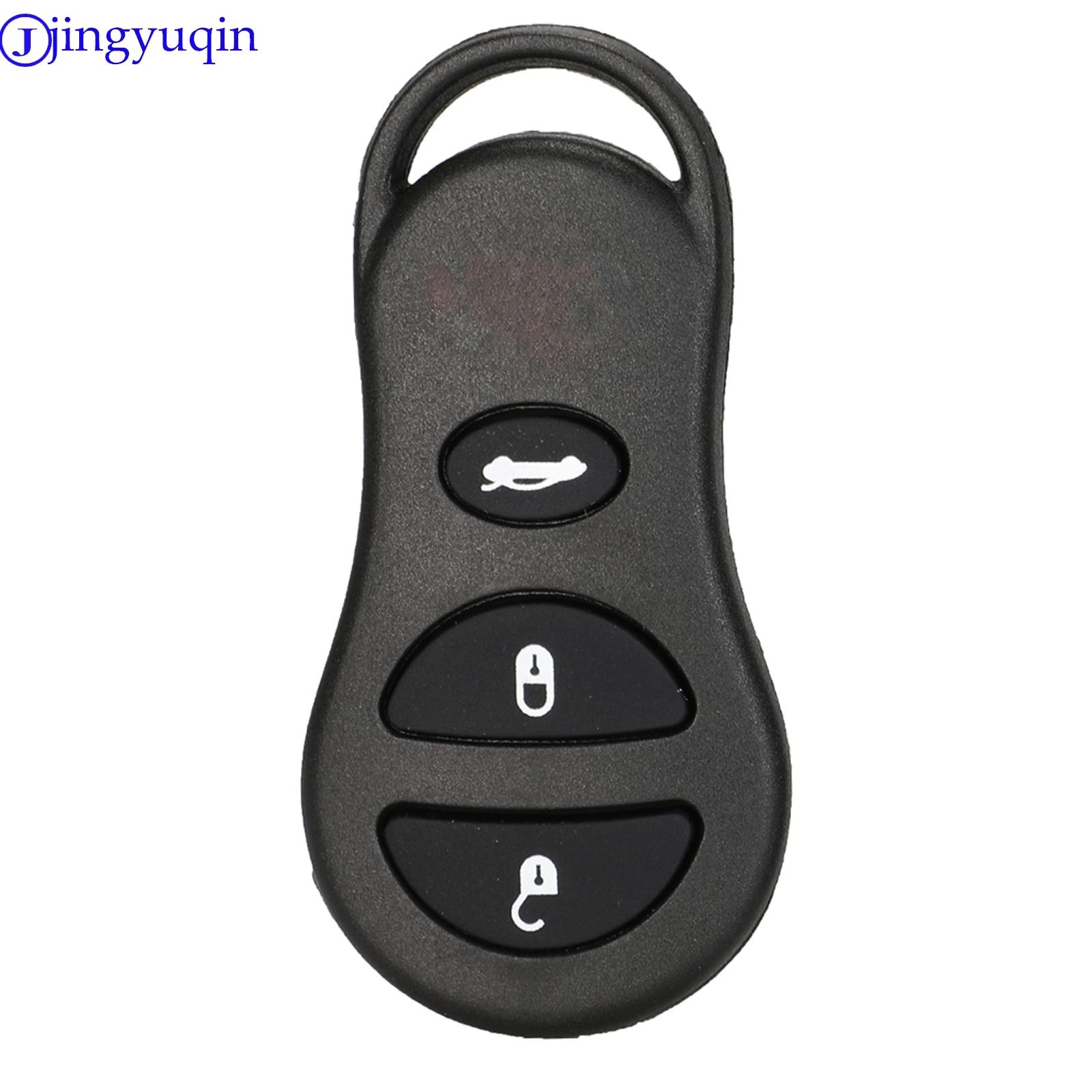 

Jingyuqin пустой чехол для дистанционного ключа автомобиля, сменный чехол для Chrysler Sebring Jeep Liberty Dodge, передатчик 3/4 кнопки, брелок