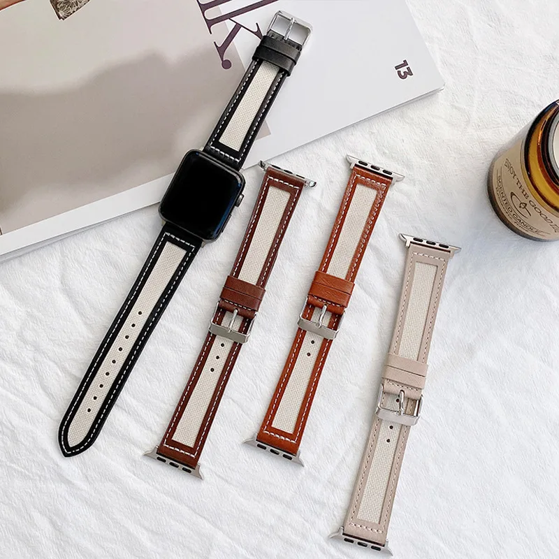 

Ремешок из натуральной кожи для Apple Watch 2/3/4/5/6/7