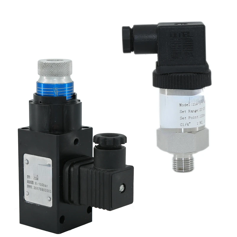 

Compact design external adjustable pressure switch