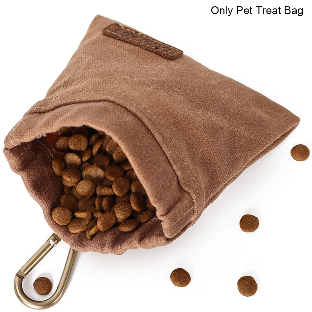 

Pet Supplies Portable Training Dog Treat Bag Outdoor Dog Treat Pouch Carries Food Poop Bag Pouch Puppy Snack Storage Waist Bag