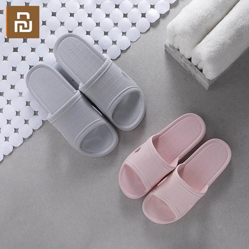 

XIAOMI Slippers Soft Bottom Anti-slip Bathroom Dustproof Lightweight Soft Comfortable Colorful For Couples Home Slippers