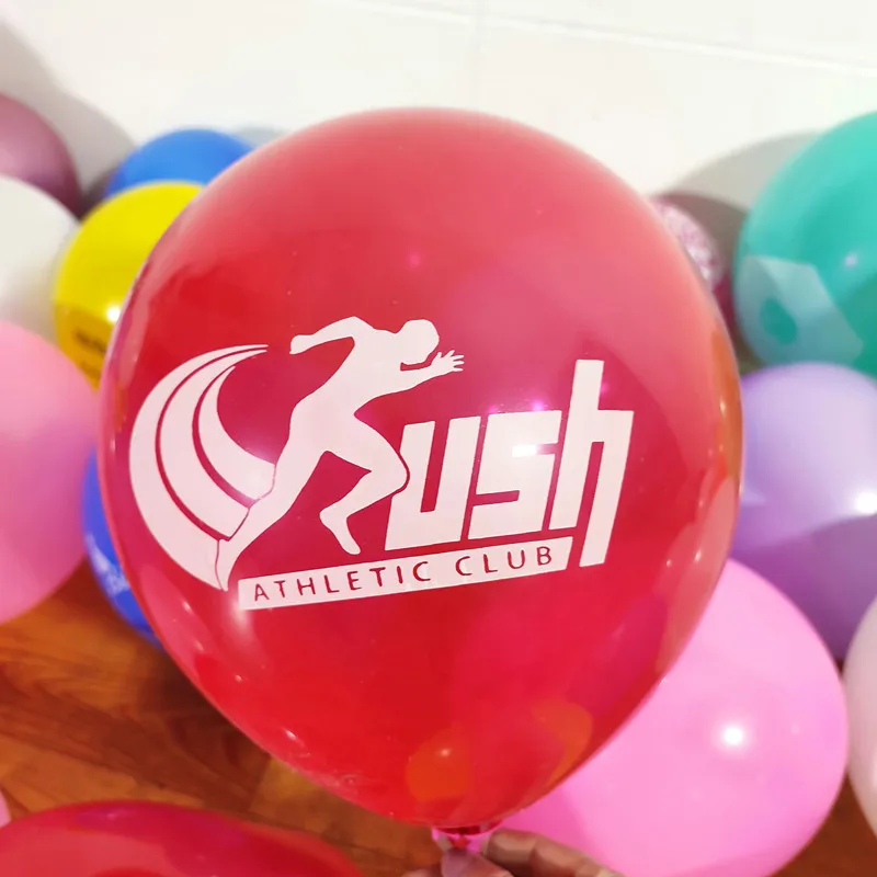 1000 шт. воздушные шары с принтом на заказ логотипом рекламные быстрой доставкой EMS