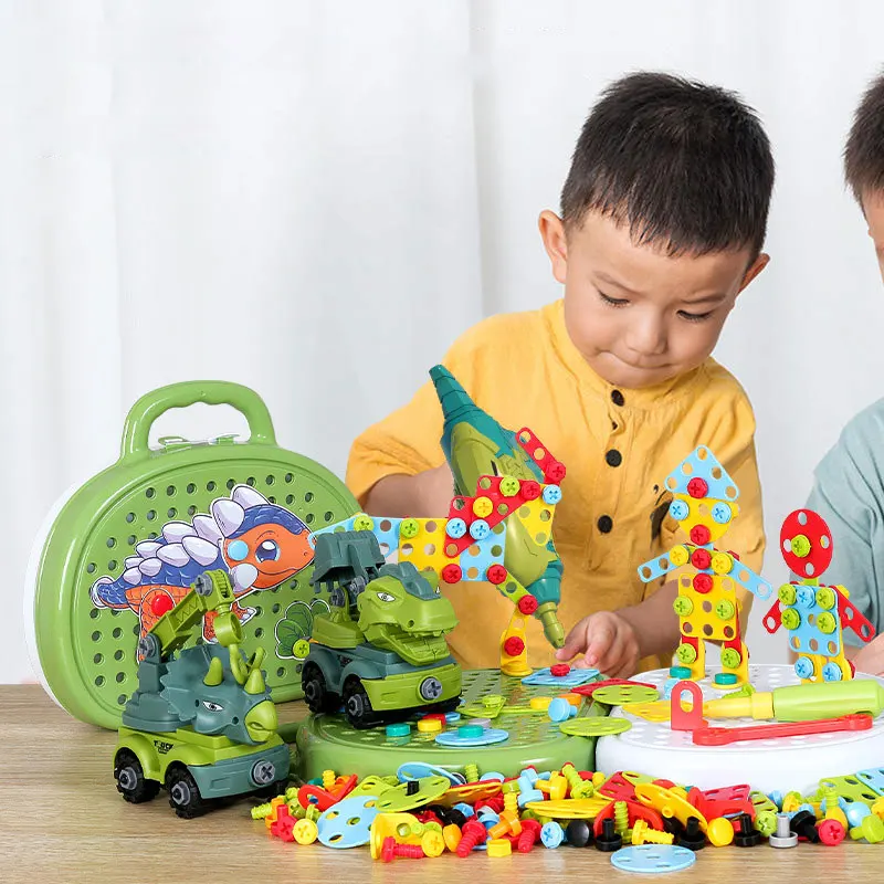 

Новые детские игрушки Монтессори для ролевых игр для мальчиков, детский бурильщик, игровой ящик для инструментов, обучающая садовая игрушка для детей, подарок