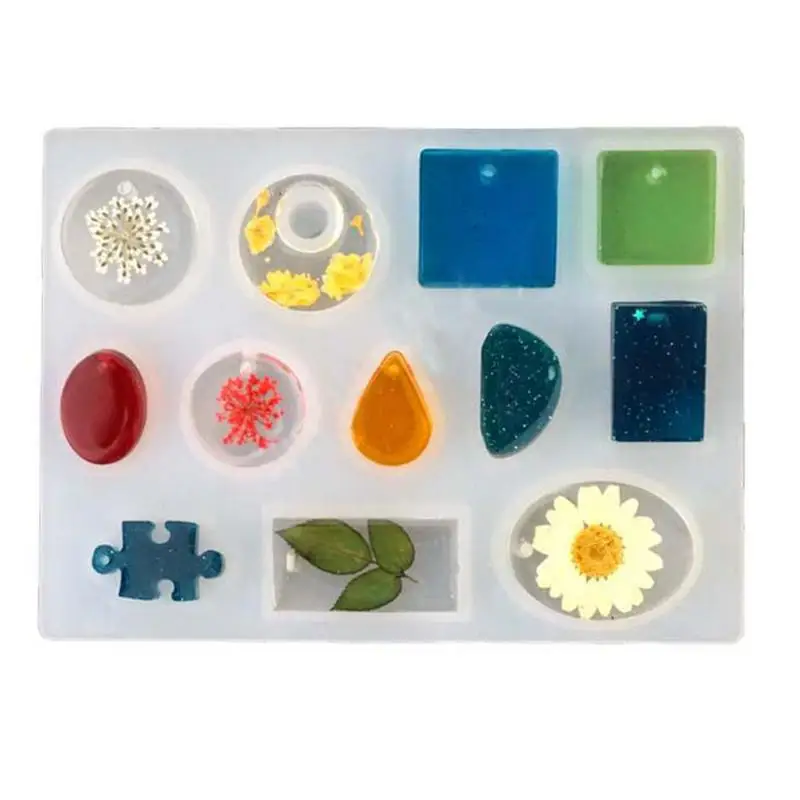 

Jewelry Casting Molds 83pcs Earring Making Kit With 15 Epoxy Molds Jewelry Molds Pendant Mold For DIY Gem Cabochon Pendant