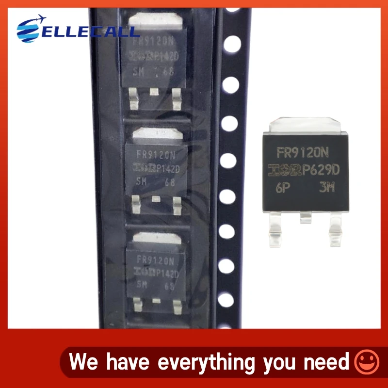 10 ~ 50 шт. IRFR9120N TO-252 IRFR9120 FR9120N TO252 IRFR9120NTR IRFR9120NTRPBF IRFR9120NPBF MOSFETSMD MOSFET P-CH 100V 6.6A DPAK
