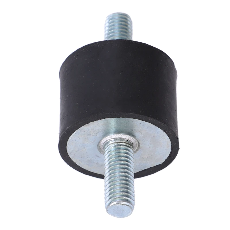 4 Штуки Резинового амортизатора M10 с двойной внешней резьбой Резиновый