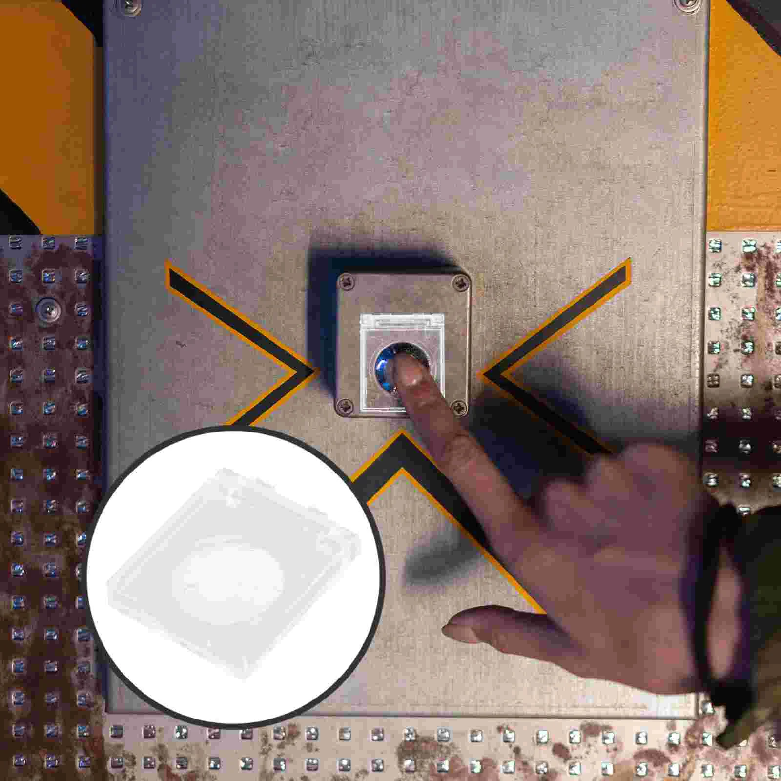 4 шт. защитные накладки на кнопки аварийного выключателя