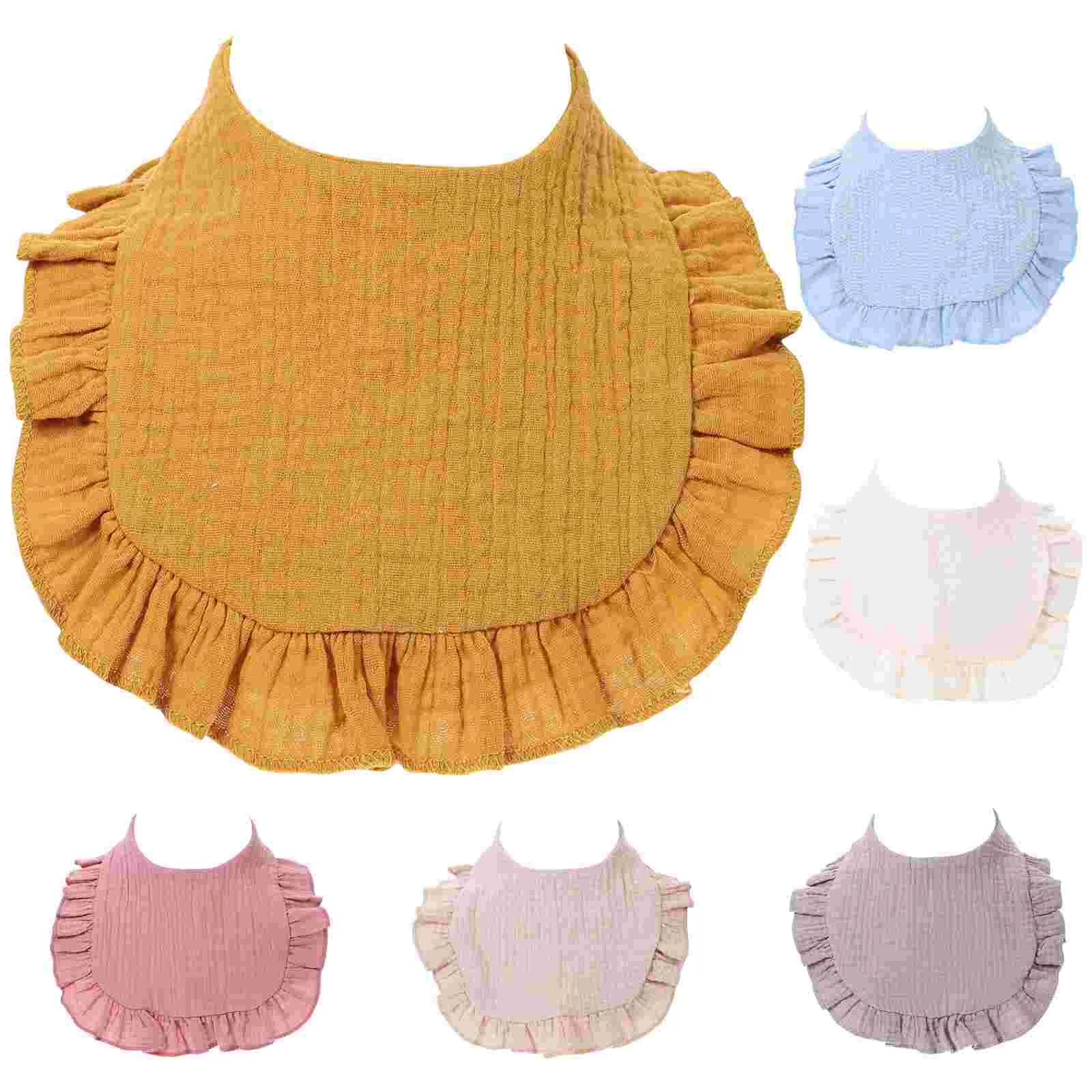 6 Pcs Cloth Bibs Baby Drool Bibs Toddler Bibs Bibs Toddlers Dribble Bibs Baby Saliva Towel Newborn Bibs Towel Bibs Babies