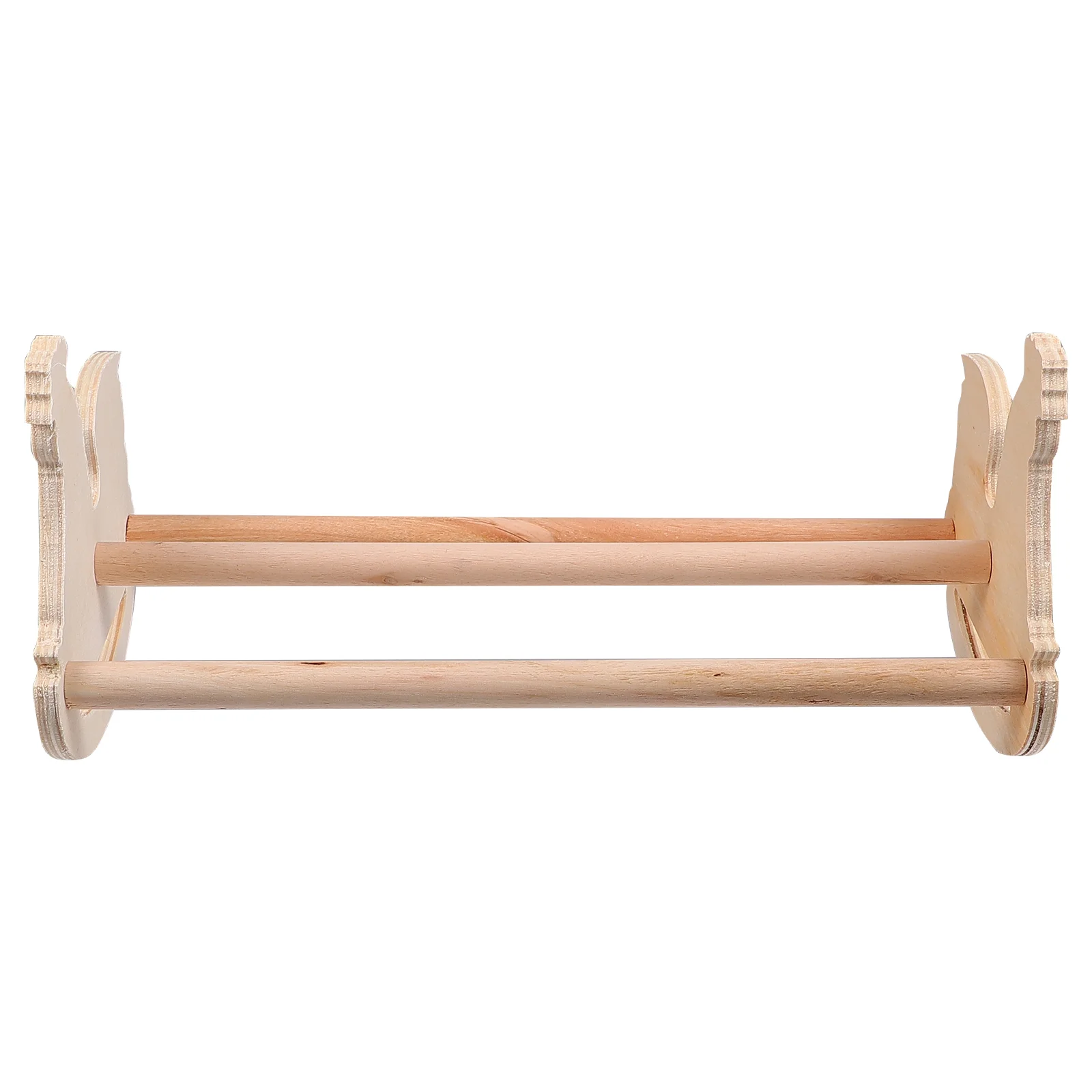 

Chicken Stand Perch Chick Bird Wood Toy Rack Gym Jungle Standing Perches Bar Platform Swing Roost Trainning Frosted