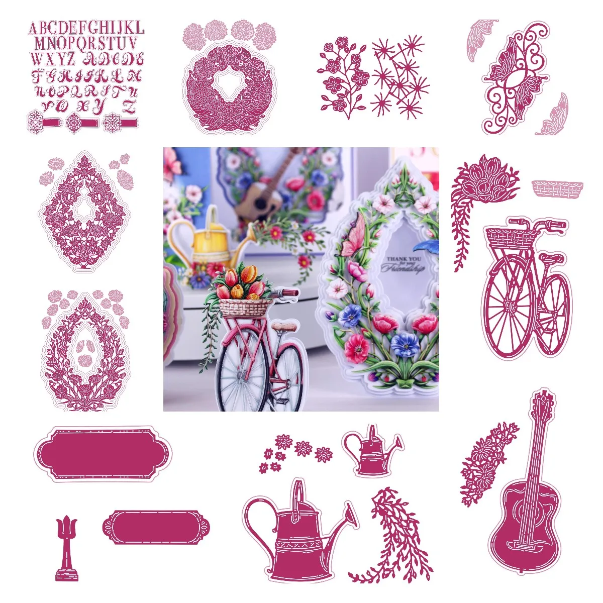 

Collection Of Exquisite Moulds Metal Cutting Die New Arrival 2022 Diy Molds Scrapbooking Paper Making Cuts Crafts Template