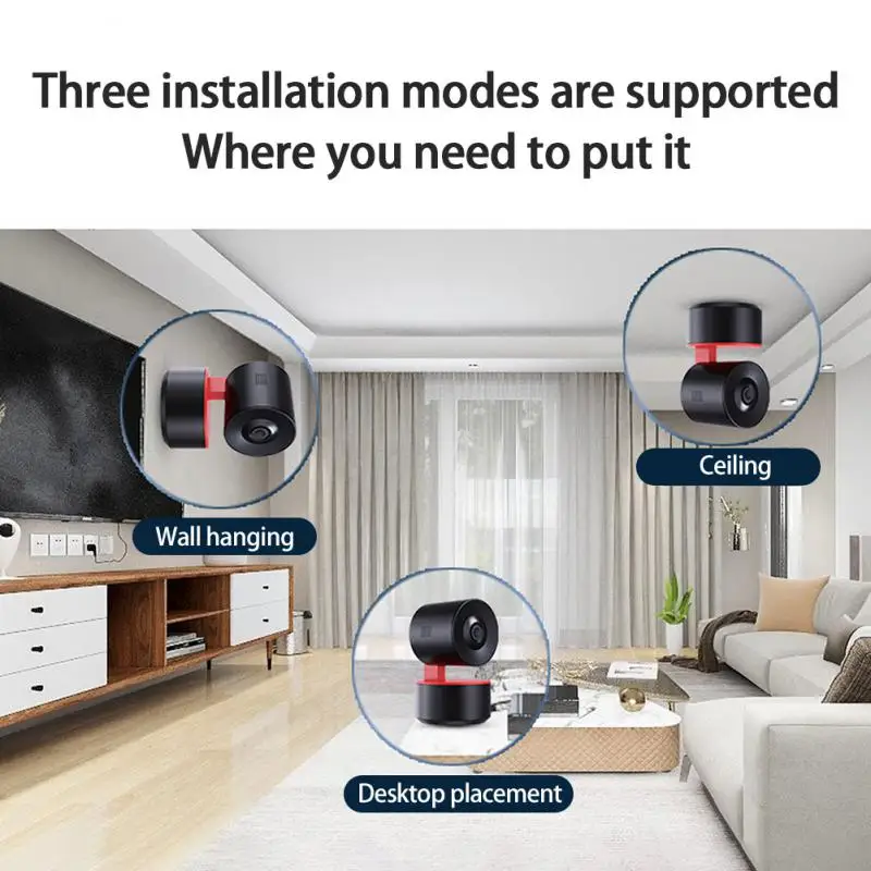 

1 шт., беспроводная камера безопасности, 2 ГГц, 1080p, Wi-Fi