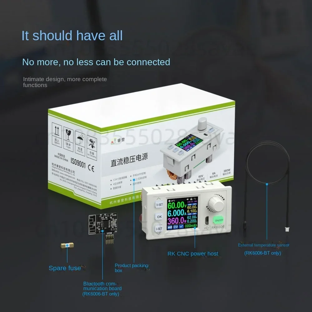 Регулируемый источник питания постоянного тока RK6006 цифровой дисплей