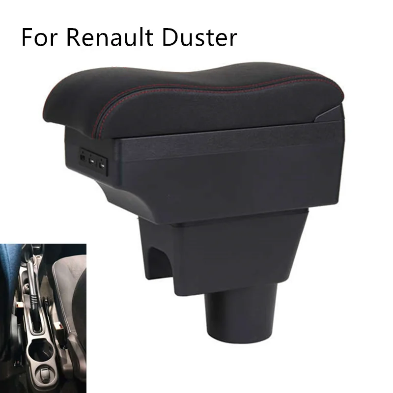 Reposabrazos para Renault Duster Dacia I, caja Central Store, contenido Captur, 2010-2019