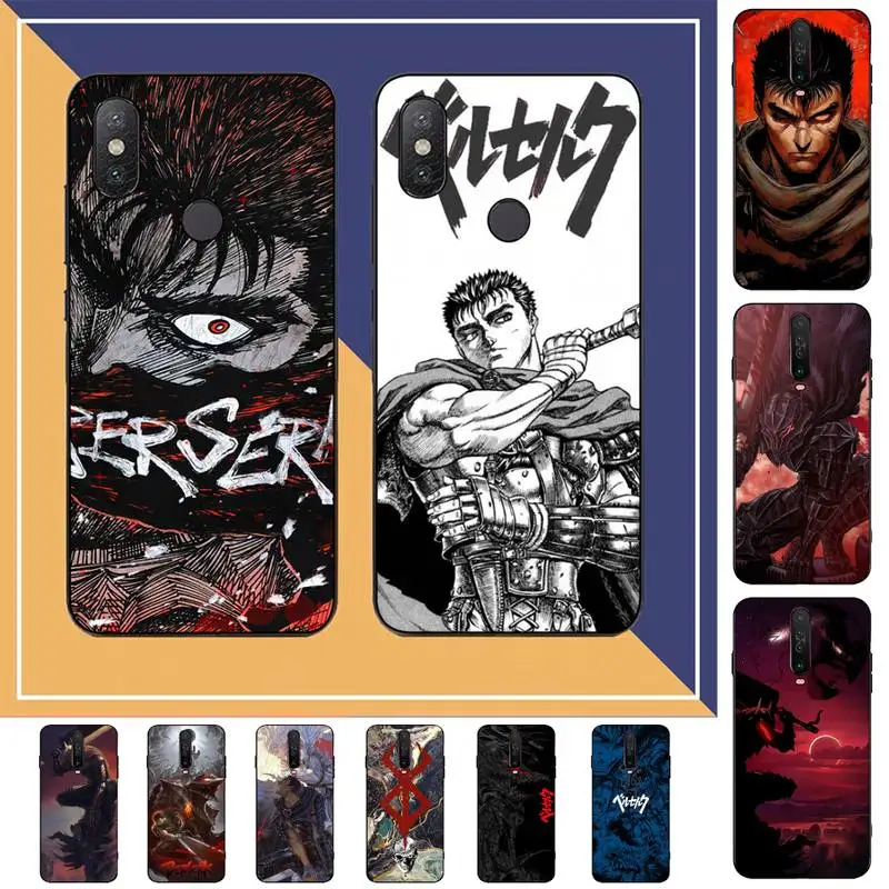 

Berserk Guts Anime Phone Case for Redmi Note 8 7 9 4 6 pro max T X 5A 3 10 lite pro