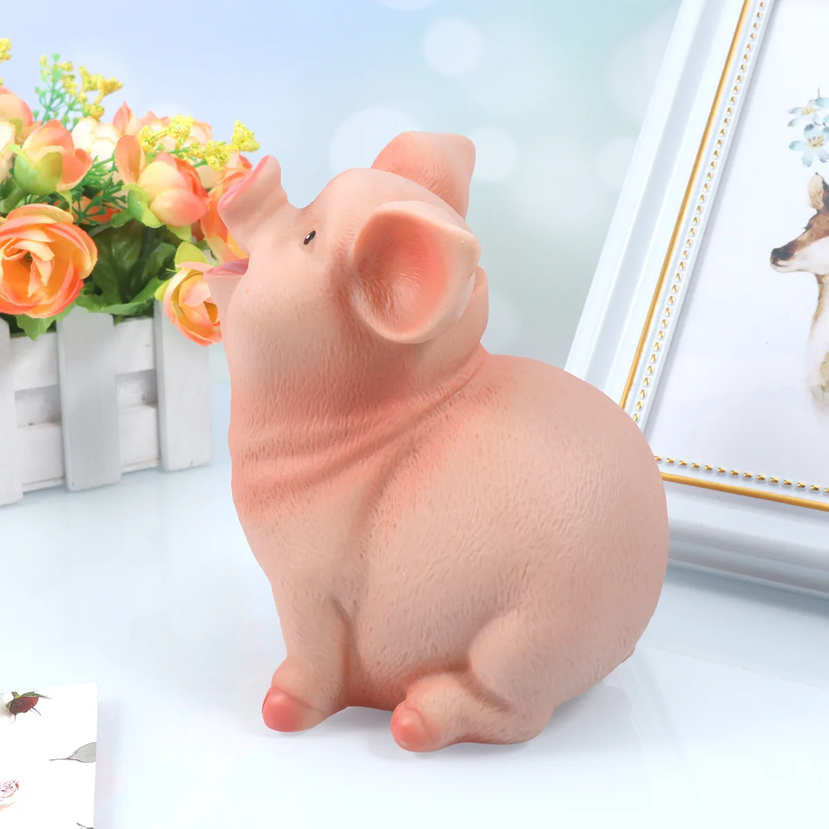 

Bankpiggy Money Saving Box Animal Kids Jarbankspot Bearboys Gift Children Baby Savings Statue Displaydecoration Ceramic Cash