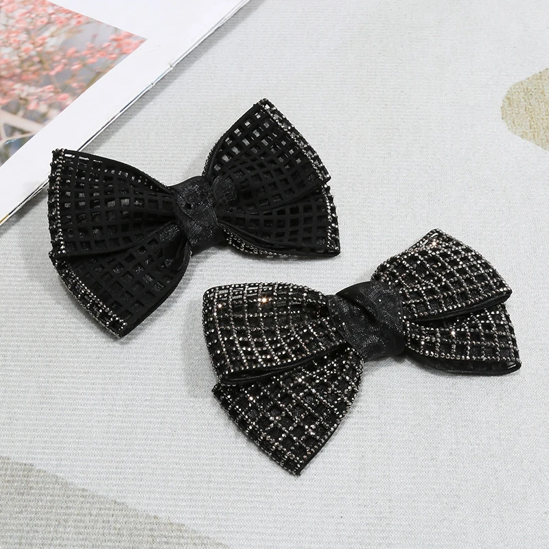 Bow Metal Decorative Shoes Floral Handmade DIY Self-adhesive Women's Shoes Rhinestone High Heel Buckle Single Shoe Accessories