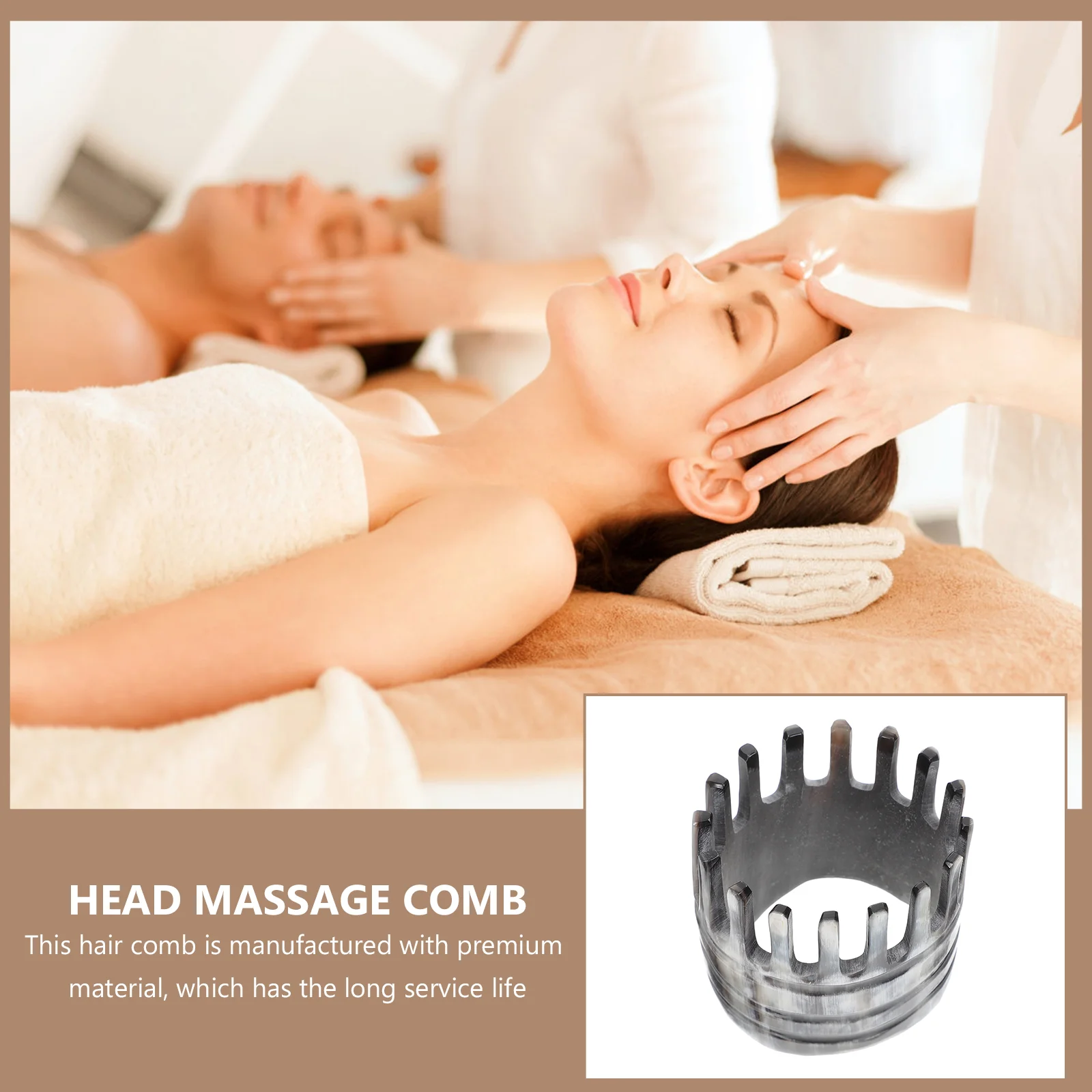 Многофункциональная расческа с широкими зубцами прочная антистатическая