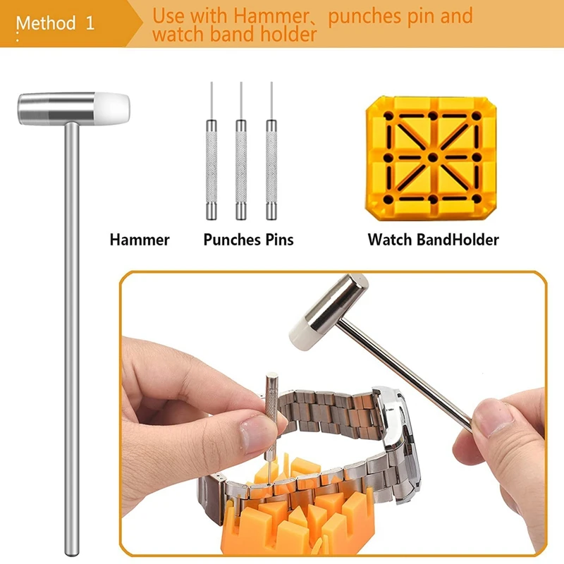 Watch Repair Kit, 149 PCS Watch Battery Replacement Tool, Watch Band Repair Tool, Watch Spring Bar Tool Set