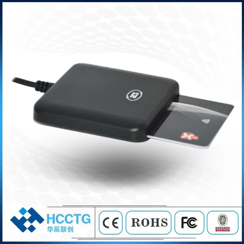 

USB-интерфейс Smart ACR39 U-U1 PC/SC CCID ISO 7816 EMV, считыватель смарт-карт с чипом IC