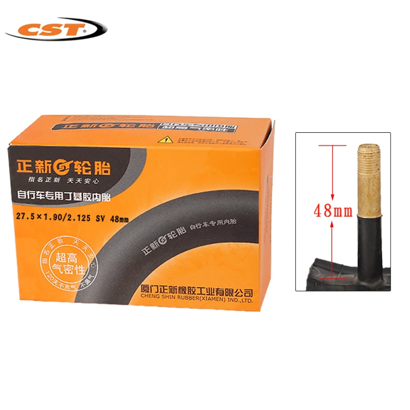 CST-Cycling Внутренняя трубка Складные велосипедные шины Запчасти MTB 27 5x1 5 1 75 2 125 BMX 27x1