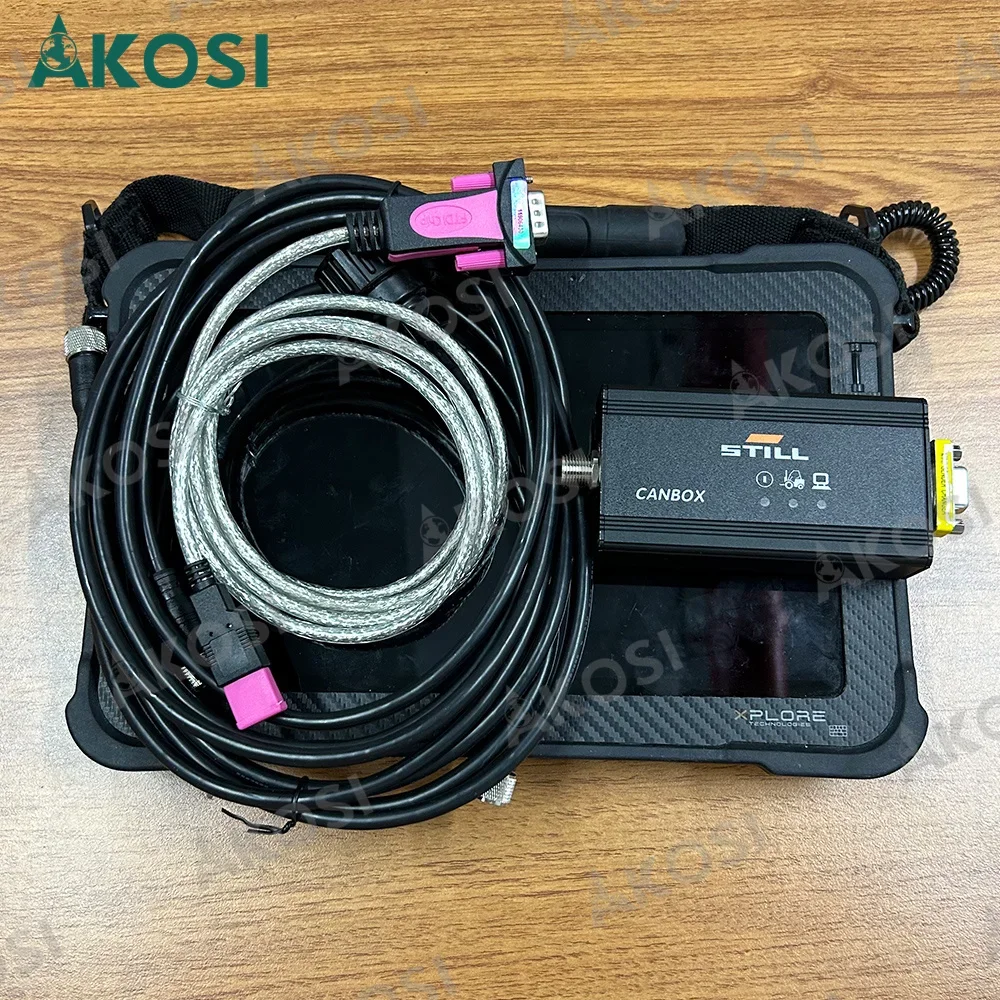 Новое поступление STILL STED 8 21 вилочный погрузчик для CANBOX OEM диагностический адаптер