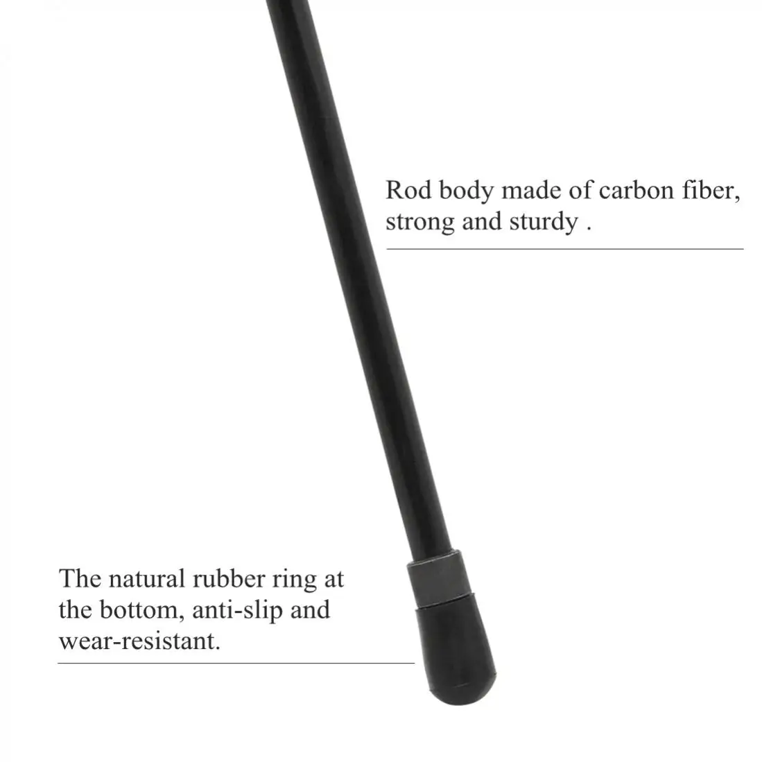 Carbon Fiber Cello End Pin Spike Lightweight Sturdy Scalable Universal Cello Accessories