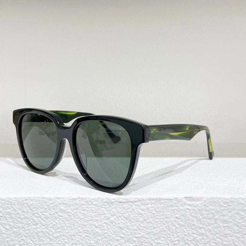 

Cat eye acetate frame sunglasses women grey lens retro style lady eyewear
