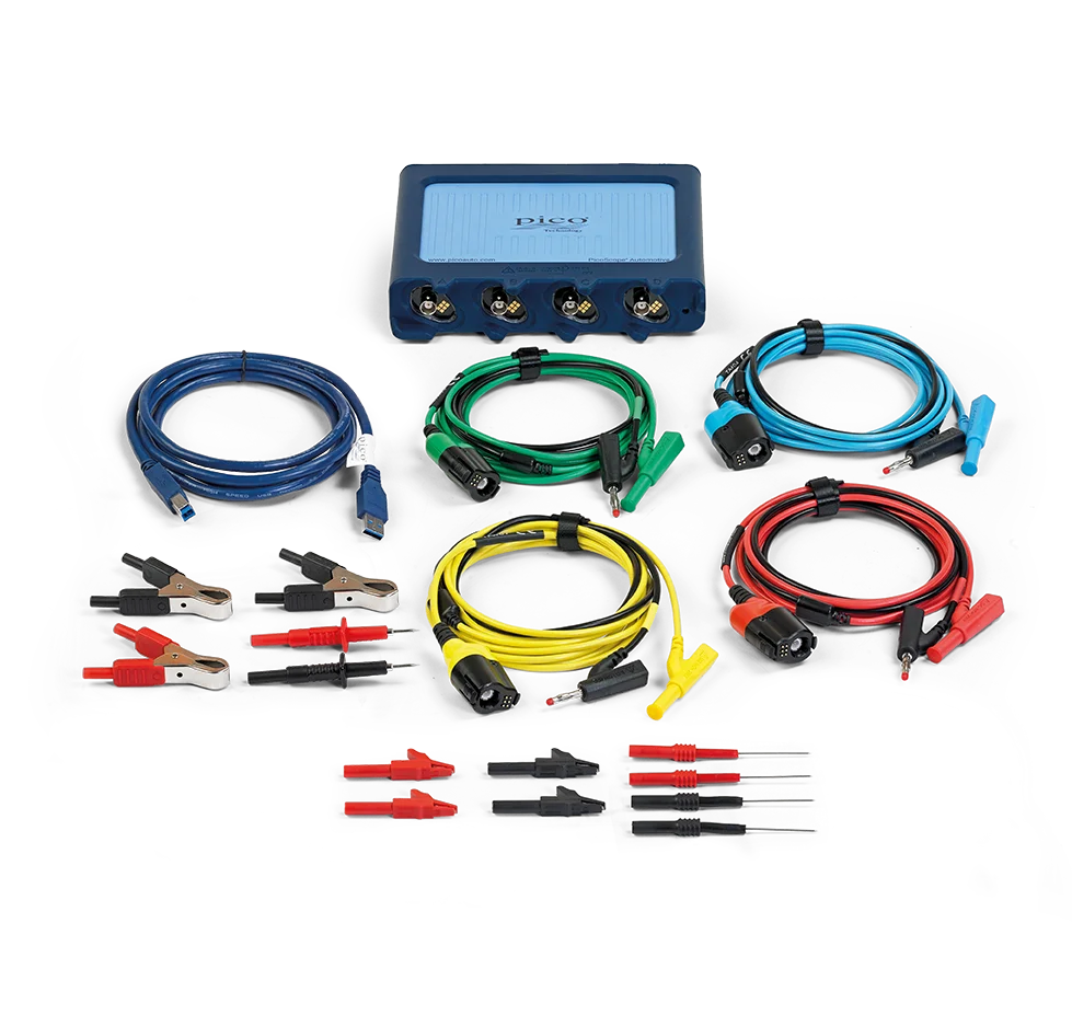 

Pico PicoScope 4425A Diagnostic Oscilloscope Auto Scope 4 channel Starter kit