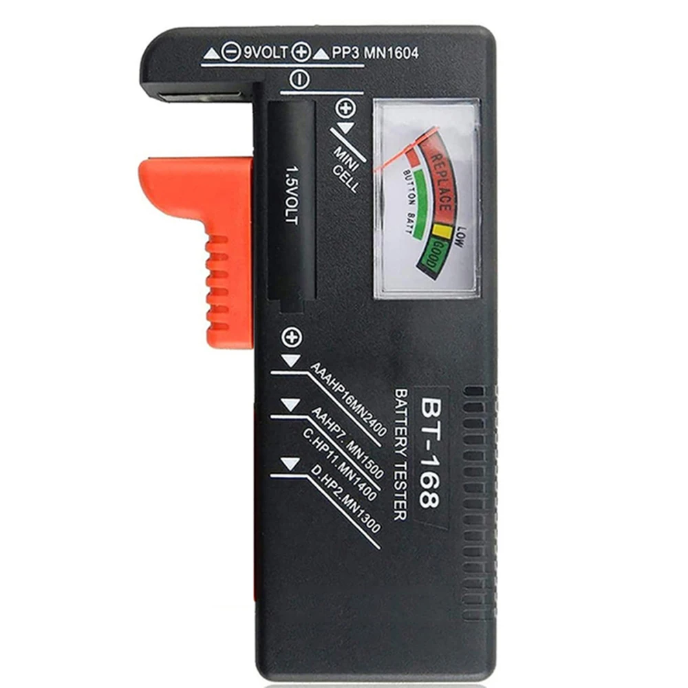 

Цифровой Тестер Аккумуляторов с ЖК-дисплеем C D N AA AAA 9V 1,5 V