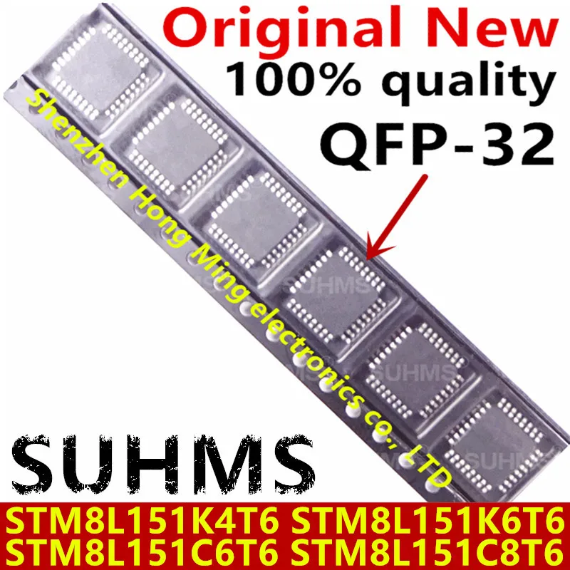 Микросхема STM8L151K4T6 STM8L151K6T6 STM8L151C6T6 STM8L151C8T6 QFP-32