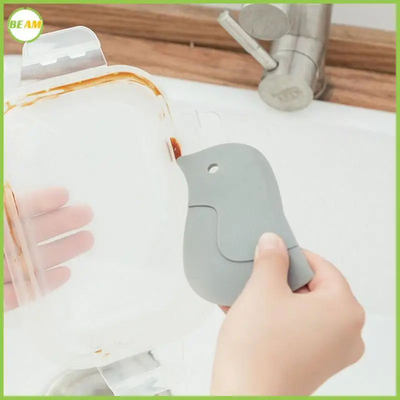 

Cartoon Shaped Multifunction Squeegee Scraper Scraping Oil Spatula Plate Scraper Kitchen Baking Cleaning Tools