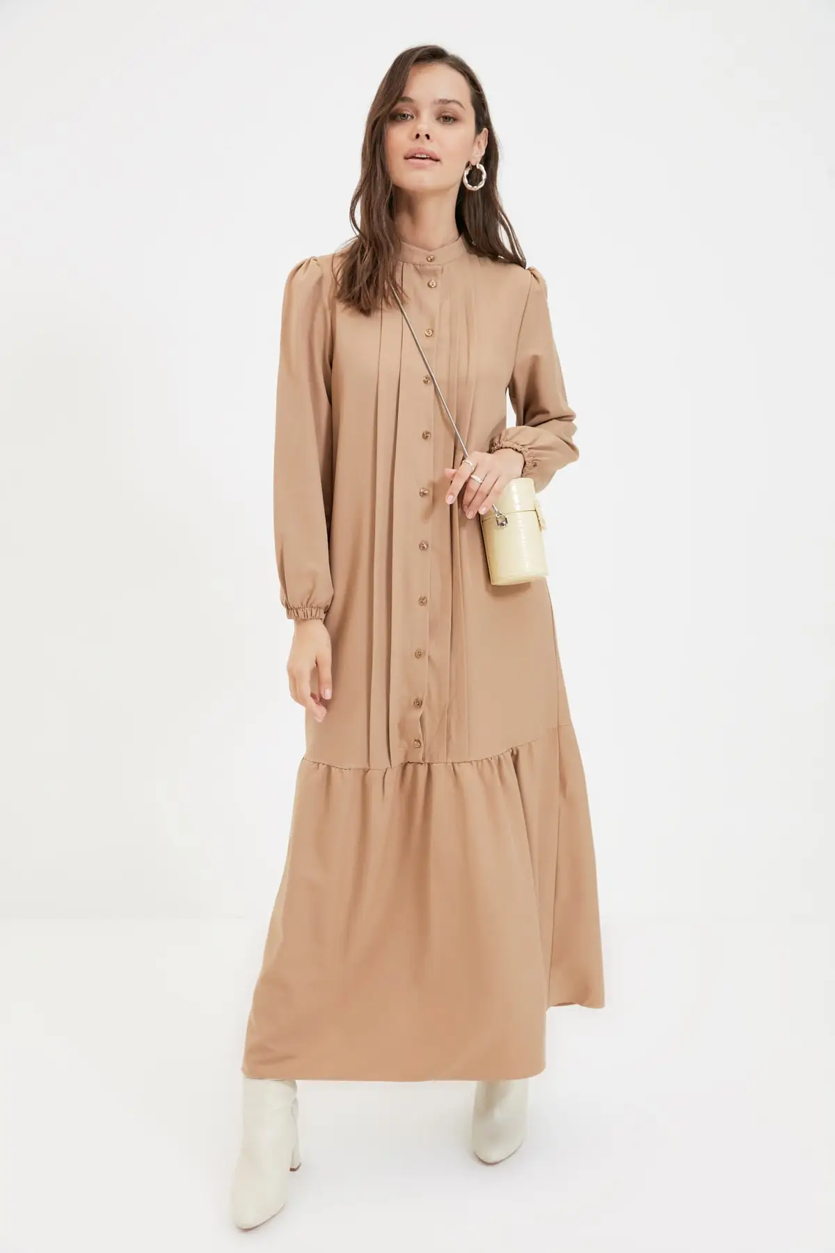 

Trendyol Flounces Dress TCTAW22EB0133