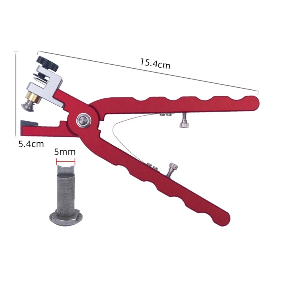 Кожаный режущий браслет для часов плоскогубцы фиксации ремешков пружинный