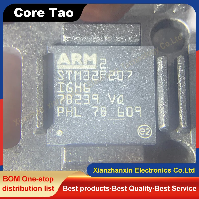 

1pcs/lot STM32F207IGH6 STM32F207 207IGH6 BGA176 Microcontroller in stock
