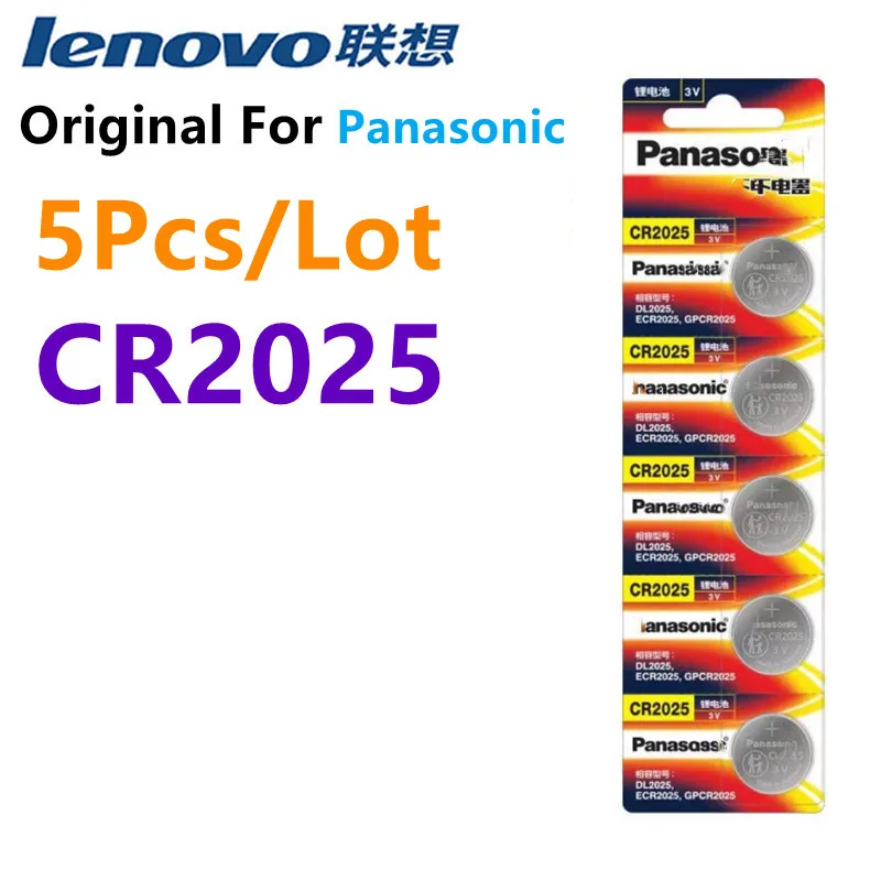 

Оригинальный литиевый аккумулятор для Panasonic CR2025 CR 2025 3 в BR2025 KCR2025 для автомобильного пульта дистанционного управления, часов, кнопок, монет ячеек